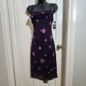 Byer Too! Vintage Purple Dress  NWT